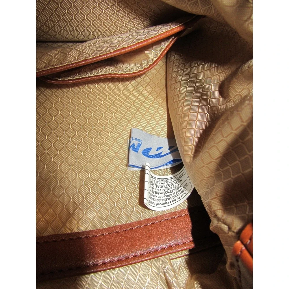 McKlein Brown Leather‎ Professional Backpack Laptop and Tablet Protection Bag